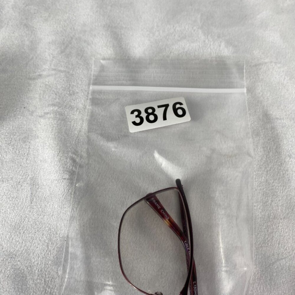 COLE HAAN Eyeglass Frames Unisex Men Women CH1009 PLUM FRAMES ONLY 53-16-130 - Picture 9 of 9